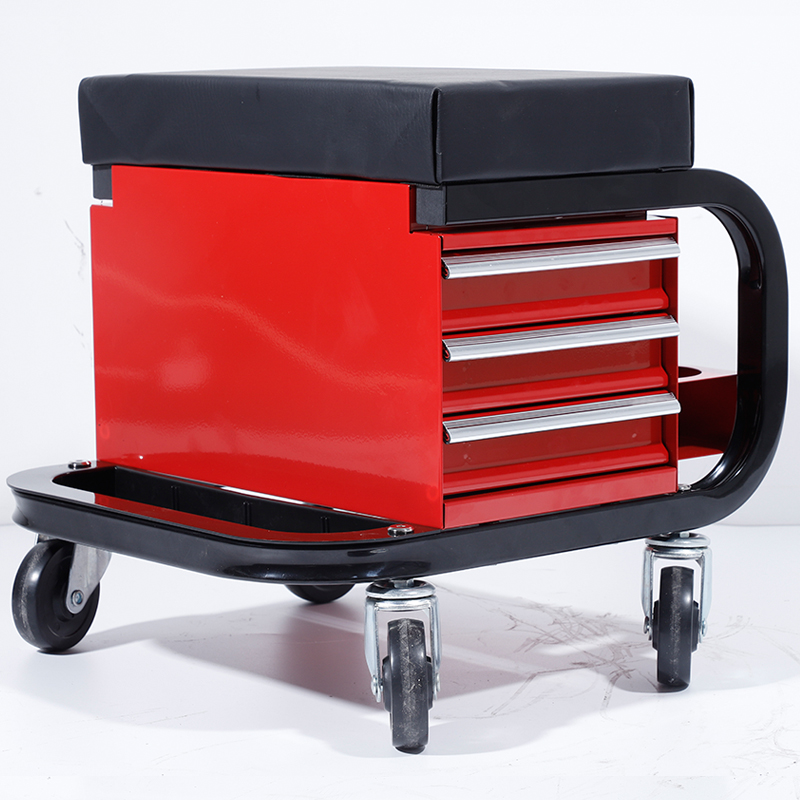 Workshop Tools Box - Carrello Portautensili Bloccabile da Officina, Cassettiera