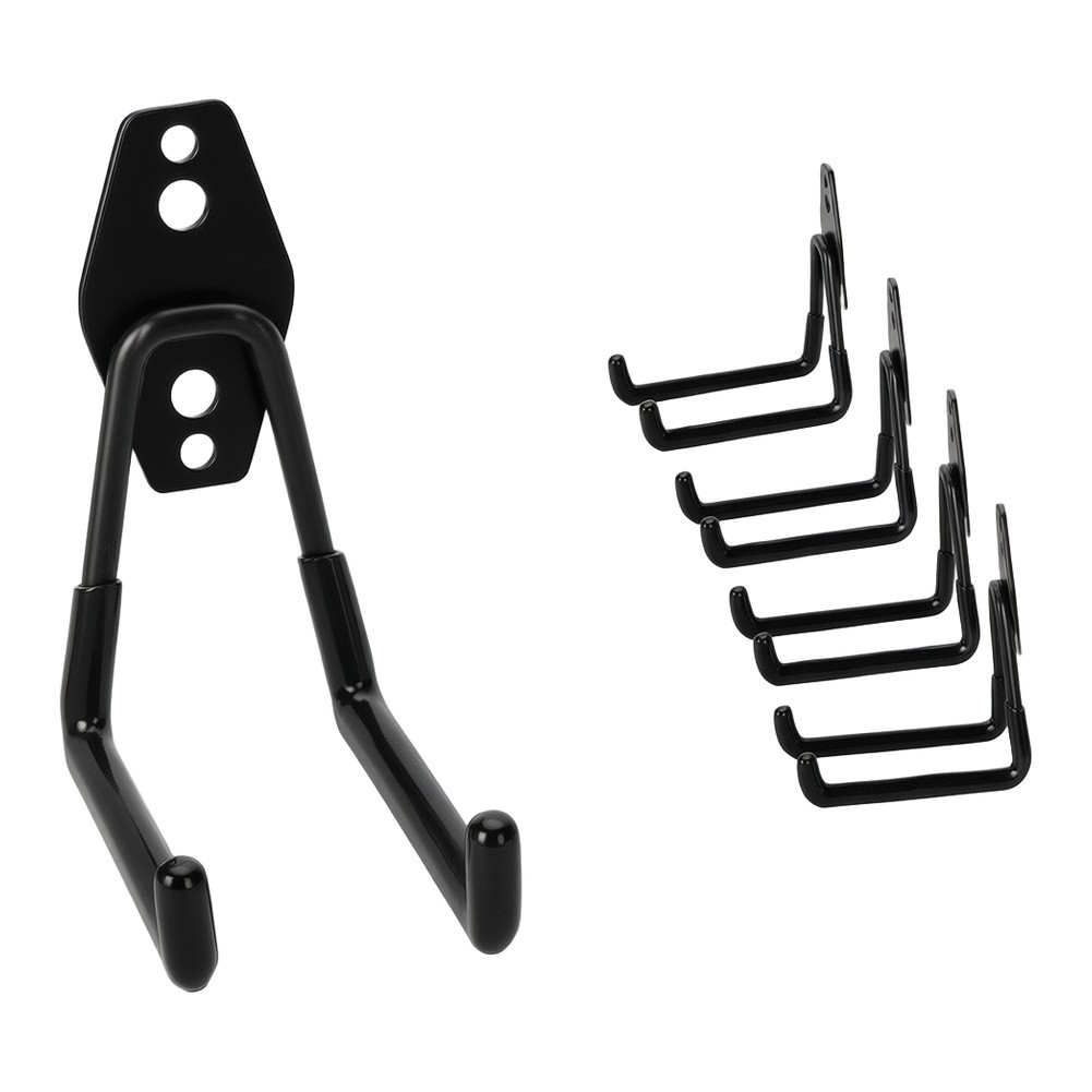 Workshop Tools Hanging - Ganci da Parete in Acciaio Neri