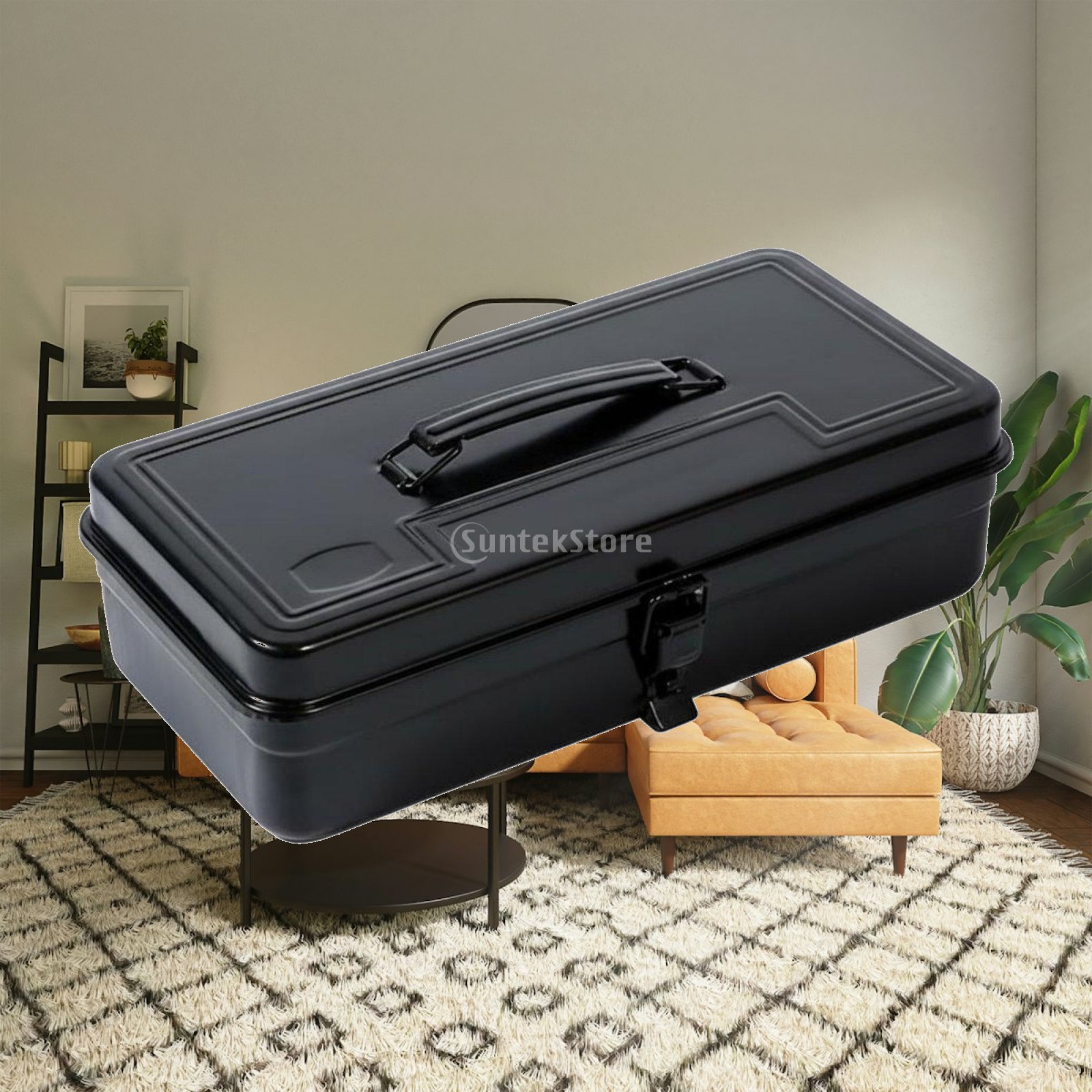 Workshop Tools Organizer - Cassetta degli Attrezzi in Ferro Rinforzata,