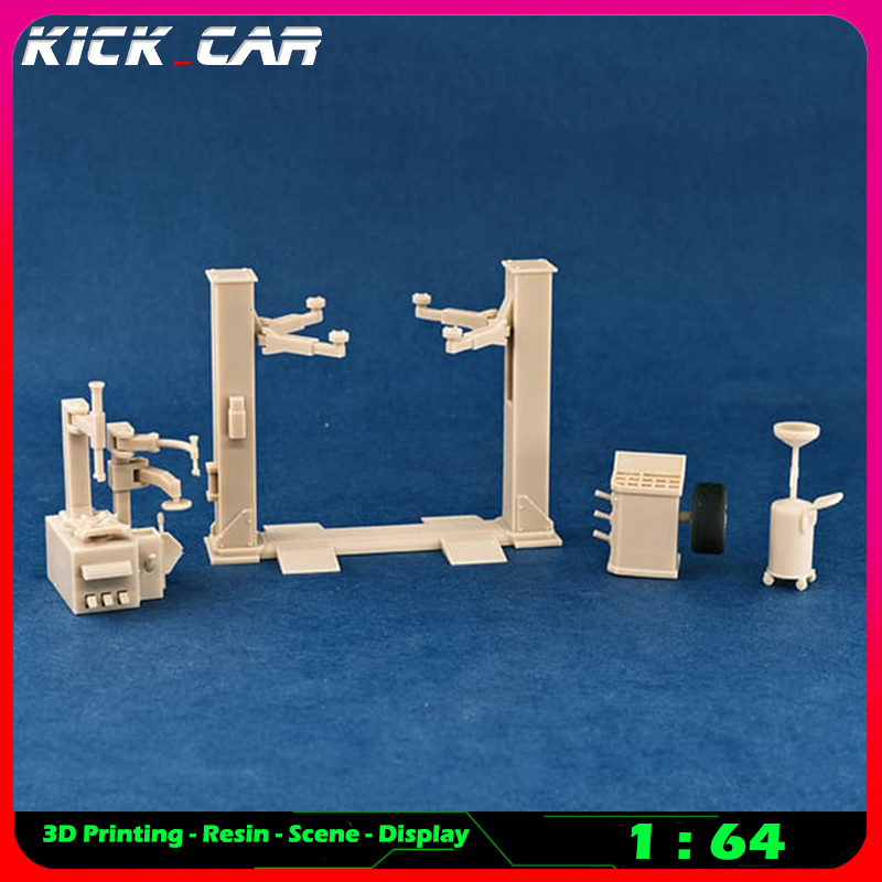 Kickcar 1/64 Officina Macchine - Workshop Tools Toy recensione e prezzo