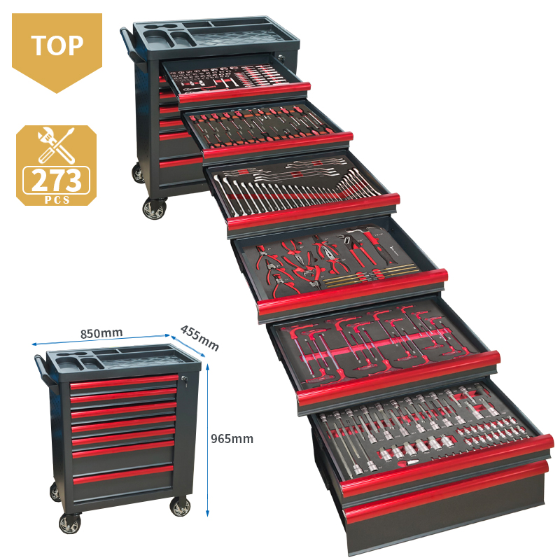Carrello portautensili a 7 cas - Tools Set Workshop recensione e prezzo
