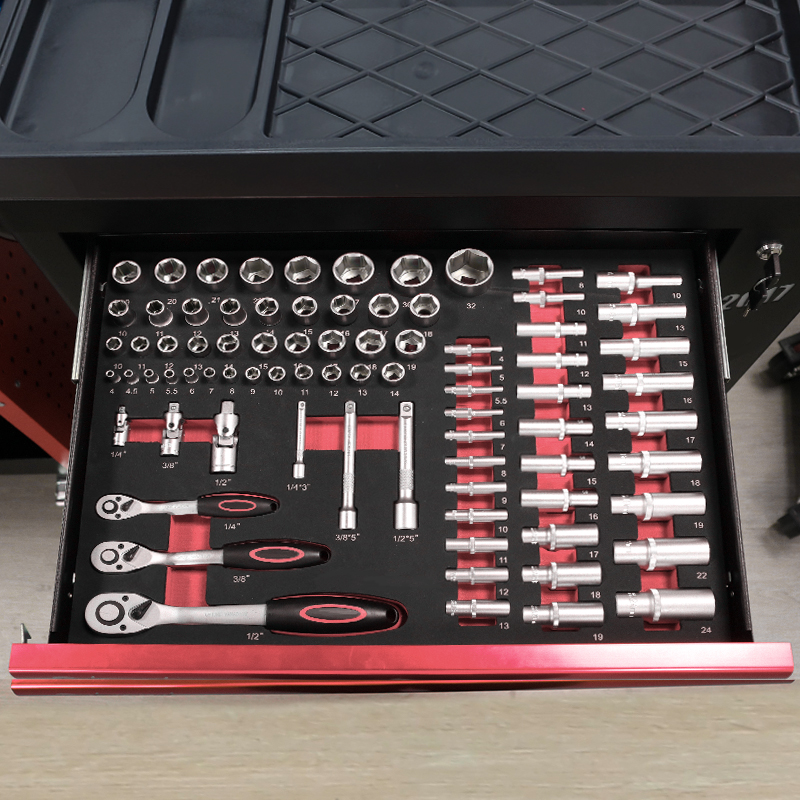 Carrello portautensili a 7 cas - Tools Set Workshop recensione e prezzo