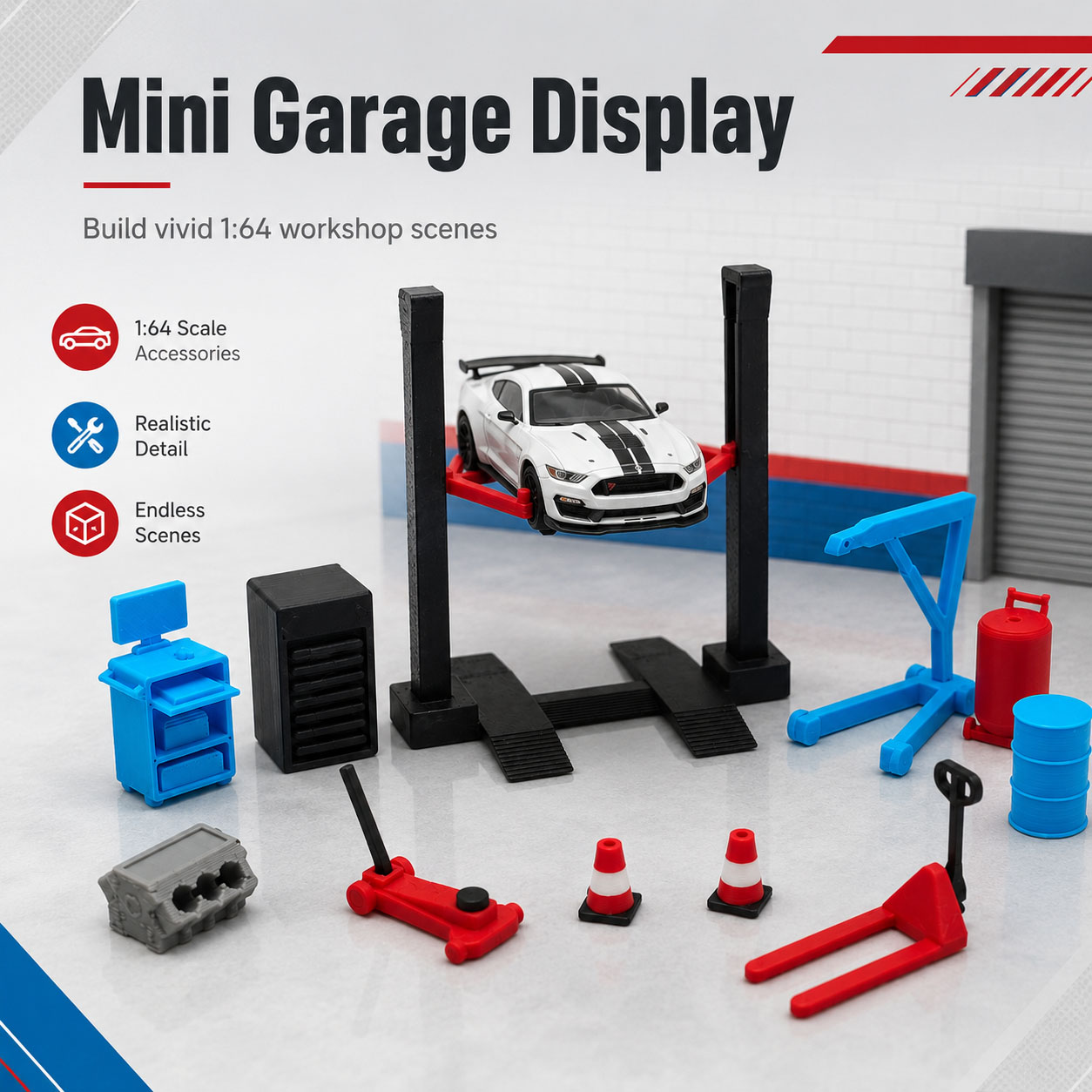 Set di Accessori in Miniatura  - Workshop Tools Toy recensione e prezzo