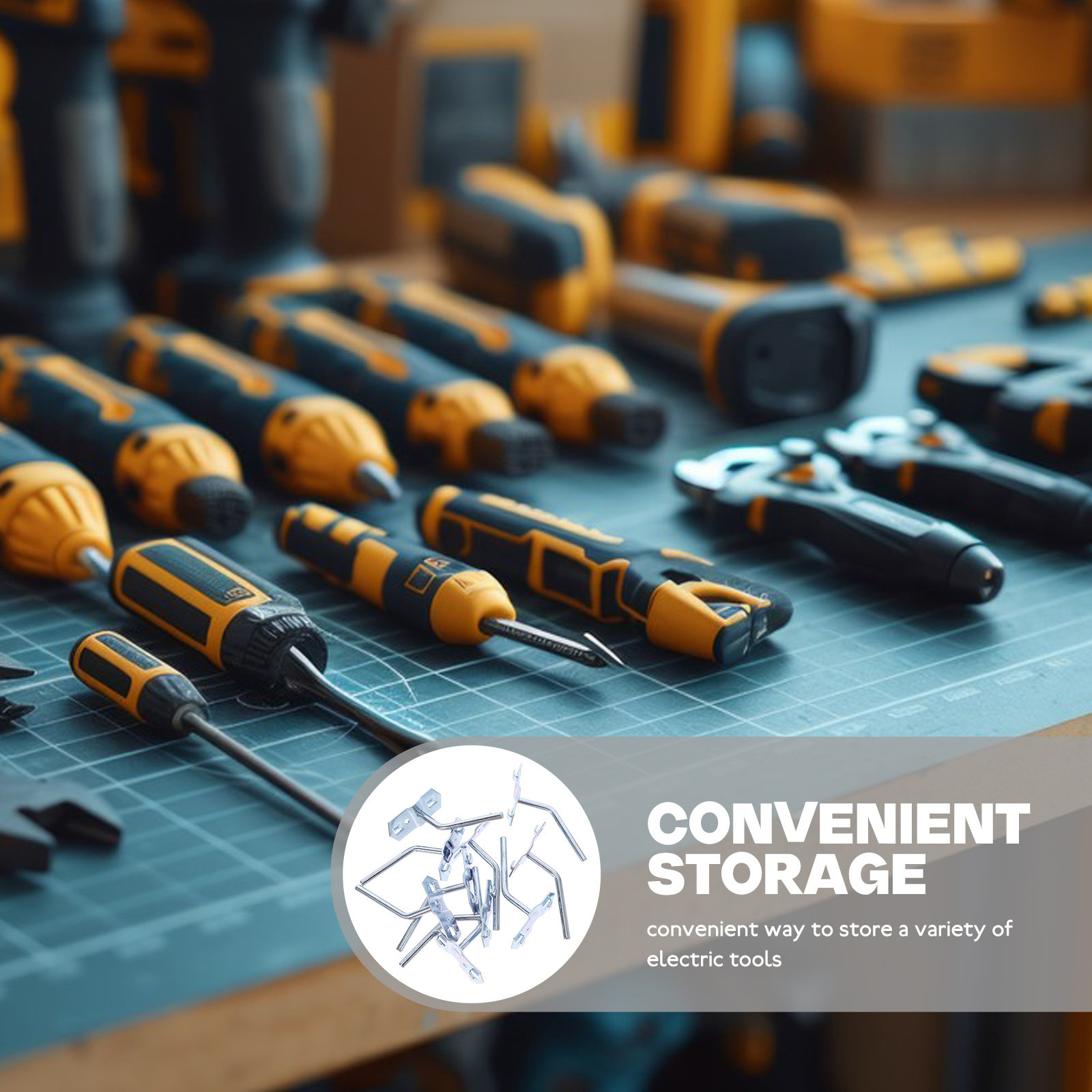 10 ganci da garage resistenti, - Workshop Tools Organizer recensione e prezzo
