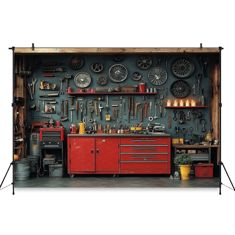 Mocsicka Sfondo Fotografico Ga - Workshop Tools Background recensione e prezzo