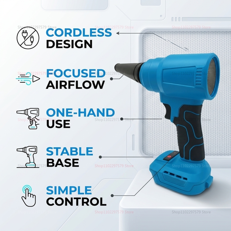 Soffiatore Elettrico Senza Fil - Workshop Tools Car recensione e prezzo