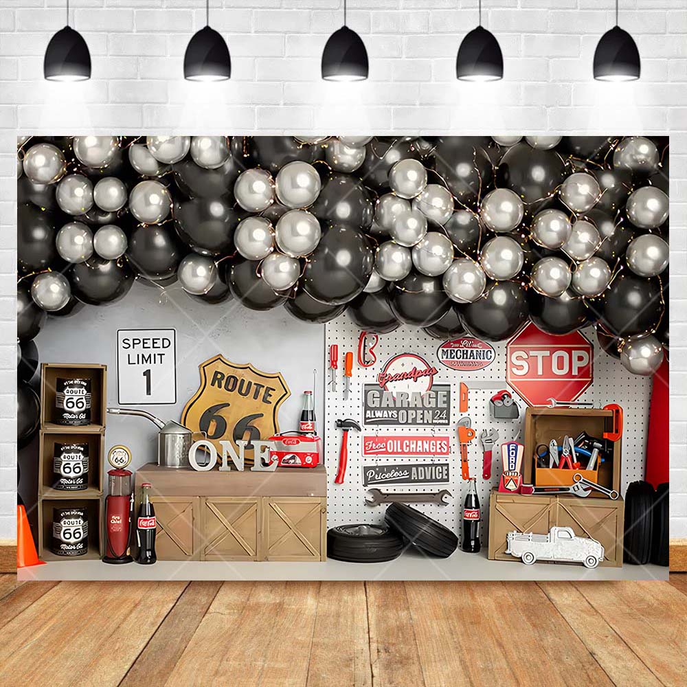 Retro moto riparazione auto ga - Workshop Tools Background recensione e prezzo